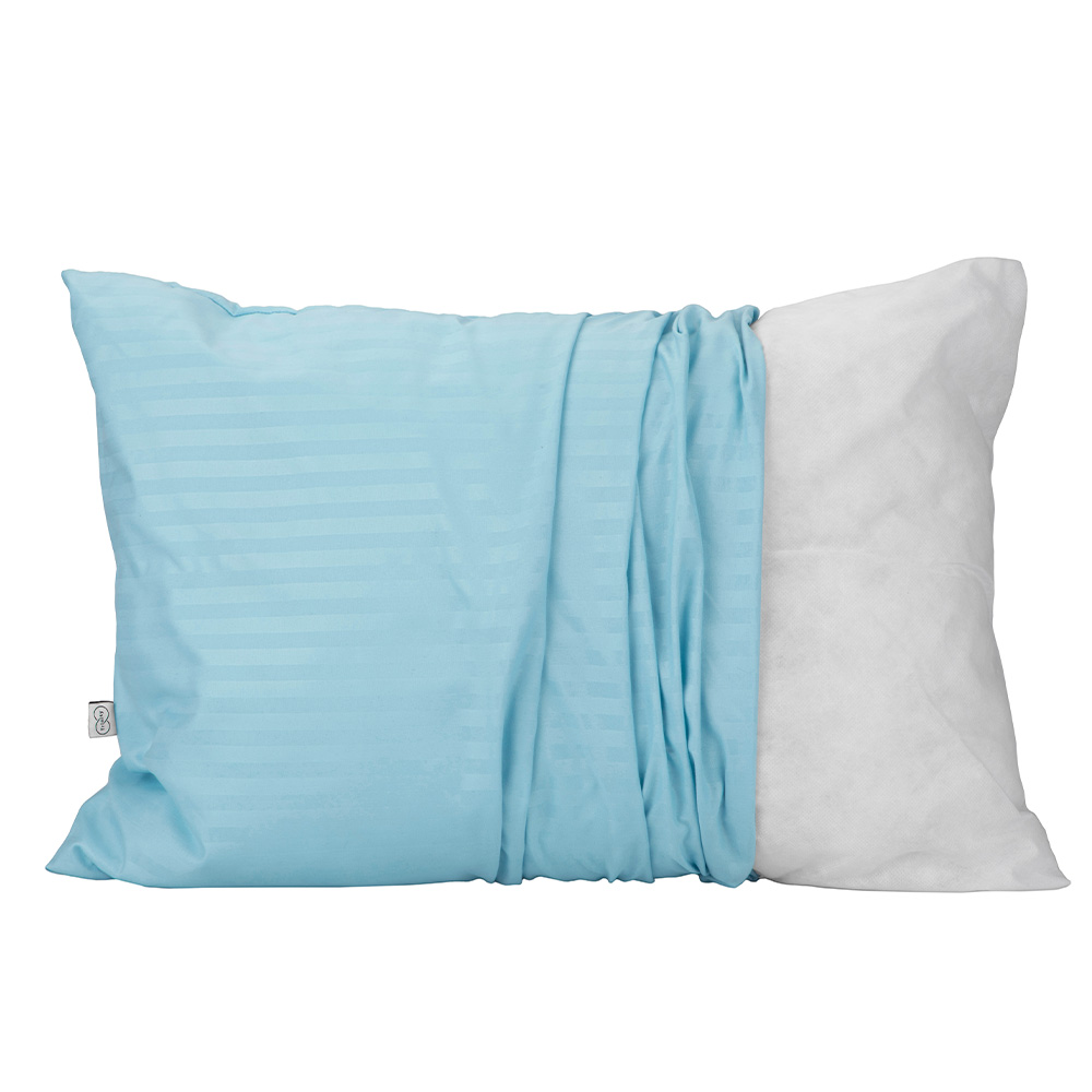 Foto 8 pulgar | Almohada Trinity Color Azul Cielo Pack De 4