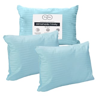 Foto 1 | Almohada Trinity Color Azul Cielo Pack De 2