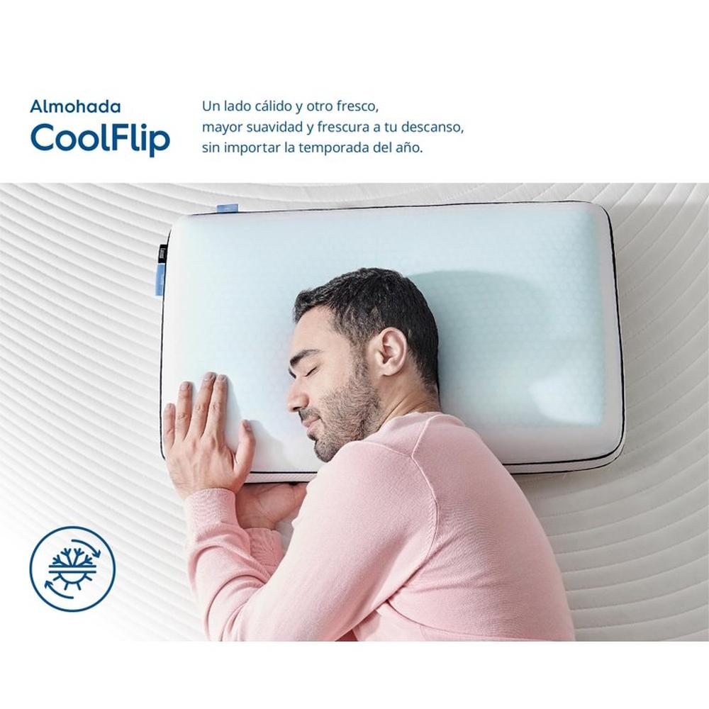 Foto 6 pulgar | Almohada Luuna Cool Flip, Tamaño Estándar, Lado Fresco Y Lado Cálido, Suavidad Y Frescura