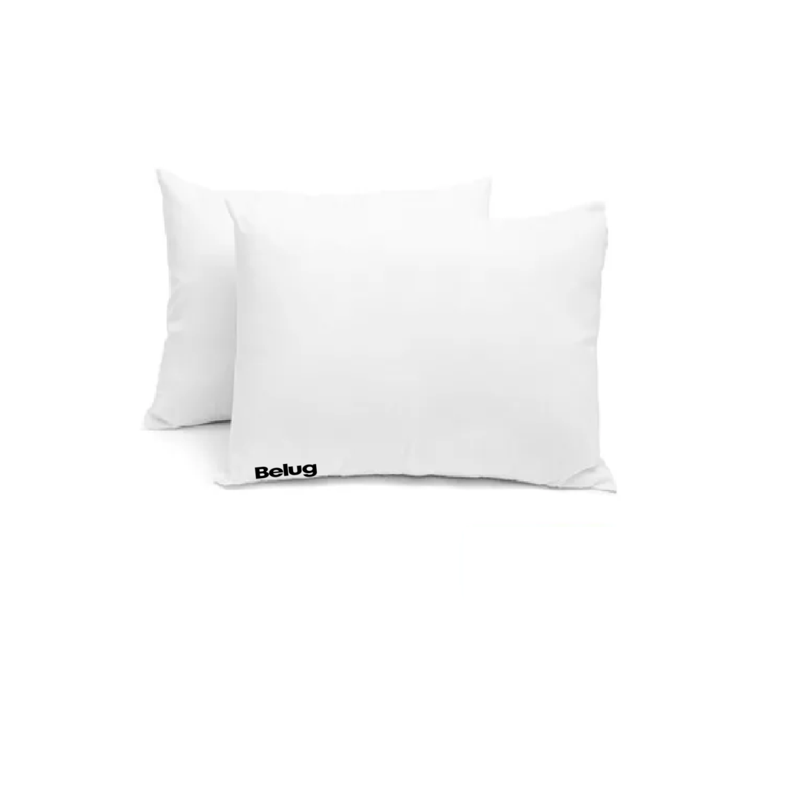 Foto 2 pulgar | Almohadas 2 Pack Estándar Microfibra Media. Belug Blancos