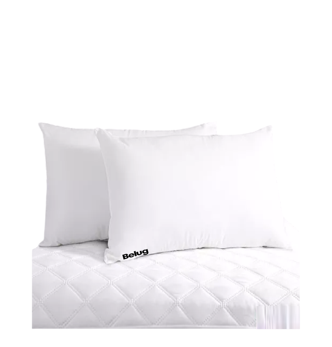 Foto 4 pulgar | Almohadas 2 Pack Estándar Microfibra Media. Belug Blancos