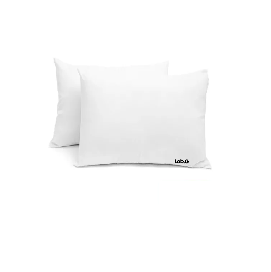 Almohadas 2 Pack Estándar Lab.g Microfibra Media. Blancos