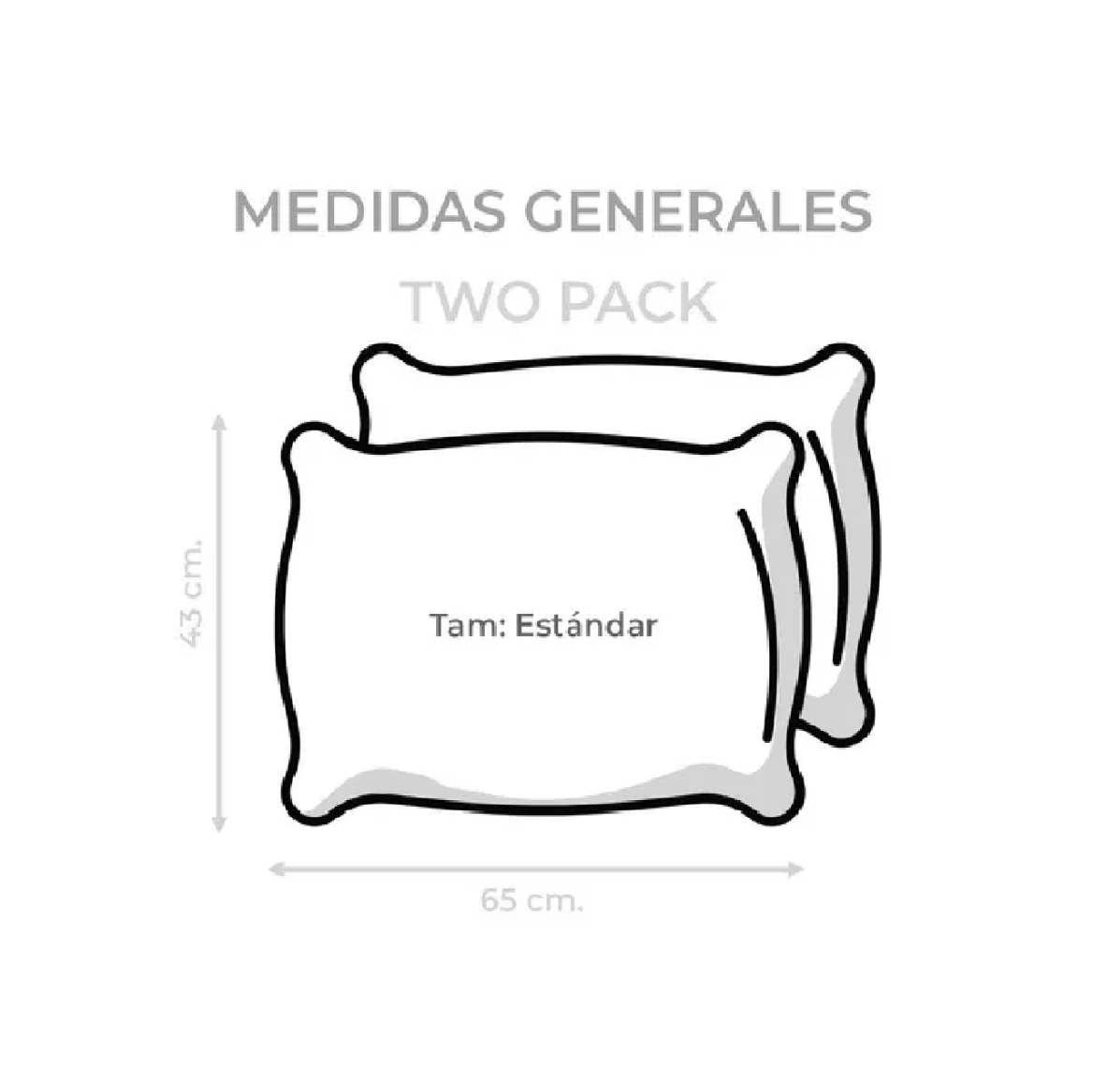 Foto 2 | Almohadas 2 Pack Estándar Lab.g Microfibra Media. Blancos