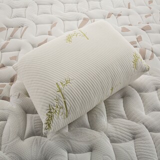 Foto 2 | Paquete De 2 Almohadas Tamaño Estándar De Látex Natural Con Funda De Bambú Lavable - Lester Organic Látex