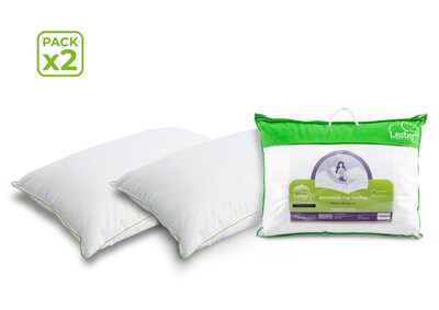 Foto 1 | Almohadas Pluma de Ganso y Pato Certificadas Downguard 2 Piezas