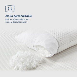 Foto 3 | Almohada Luuna Ajustable Suave, 4 Pack, Tamaño Estándar 88x46 Cm, Memory Foam, Funda Lavable