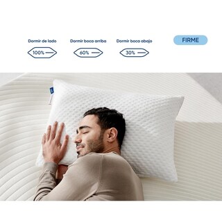Foto 5 | Almohada Luuna Ajustable Firme, 4 Pack, Tamaño Estándar 88x46 Cm, Memory Foam, Funda Lavable