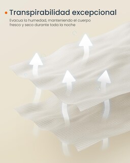 Foto 4 | Juego de Almohadas Songmics Home Blancas