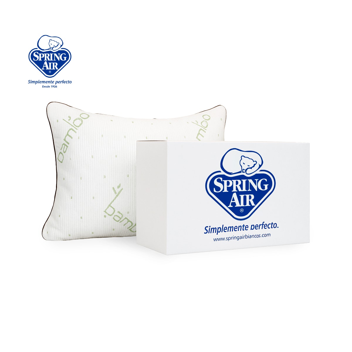Foto 2 pulgar | Almohada Ajustable Memory Foam Coozy Bamboo, Ipoalergénica, Anti Ácaros Y Transpirable. Funda Removible Suave Y Lavable