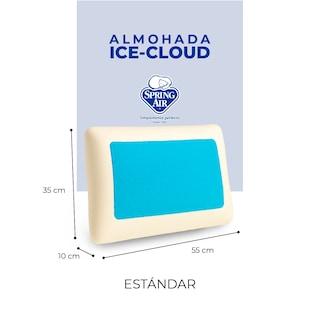 Foto 6 | Almohada Memory Foam Ice-cloud. Almohada Con Placa De Gel Regulador De Temperatura