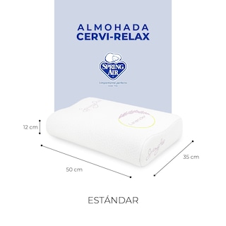 Foto 5 | Almohada Cervi-relax Memory Foam Infusión A Lavanda. Esencia Lavanda Calmante Y Relajante