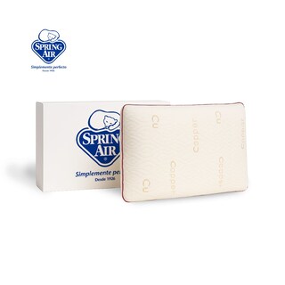 Foto 1 | Almohada Bio Copper, Antimicrobiana, Hipoalergénica Y Transpirable . Alineación Perfecta Cuello Y Hombros Con F