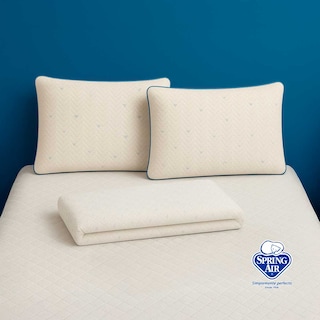 Foto 2 | 2 Almohadas Cool Sleep + Cubre Colchón Matrimonial Freeze