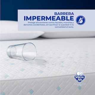 Foto 7 | 2 Almohadas Cool Sleep + Cubre Colchón Matrimonial Freeze