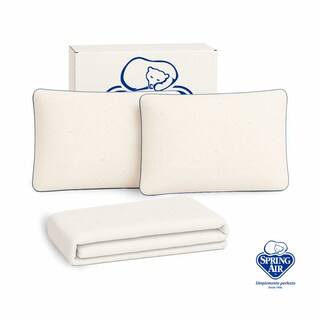 Foto 1 | 2 Almohadas Cool Sleep + Cubre Colchón Individual Freeze
