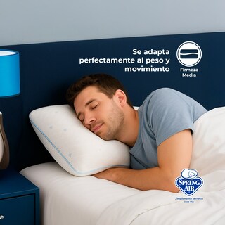 Foto 5 | 2 Almohadas Cool Sleep + Cubre Colchón Individual Freeze