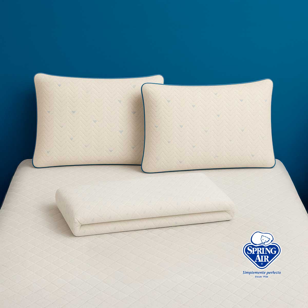 Foto 3 pulgar | 2 Almohadas Cool Sleep + Cubre Colchón King Size Freeze