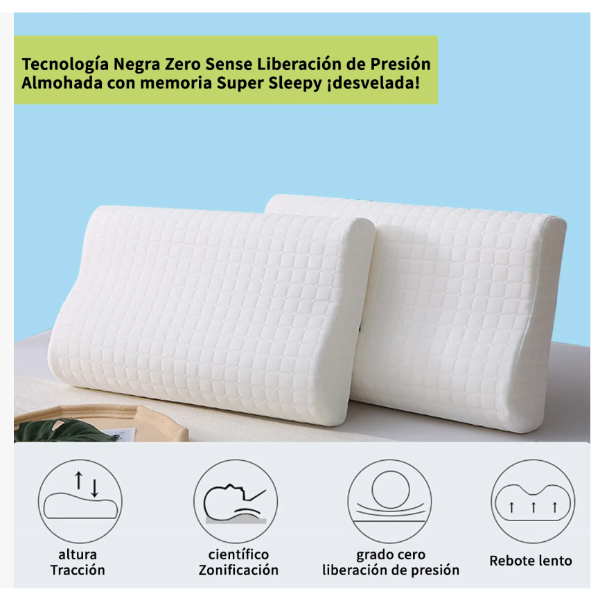 Foto 3 pulgar | Almohada Tucson Ortopédica Memory Foam