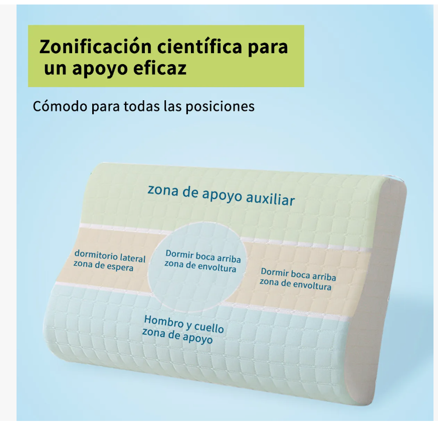 Foto 5 pulgar | Almohada Tucson Ortopédica Memory Foam