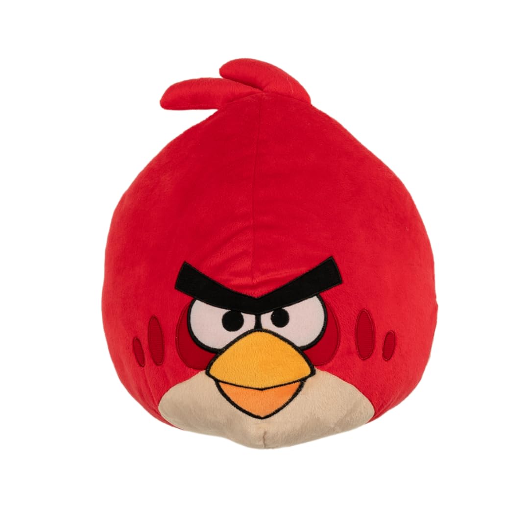 Foto 2 pulgar | Almohada Decorativa De Felpa Supersuave De Franco Gaming Bedding, Talla Única, Angry Birds - Venta Internacional.