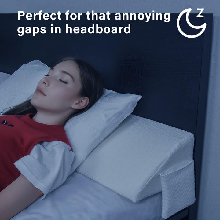 Foto 7 | Almohada En Forma De Cuña Vekkia King Para Cabecero O Colchón - Venta Internacional.
