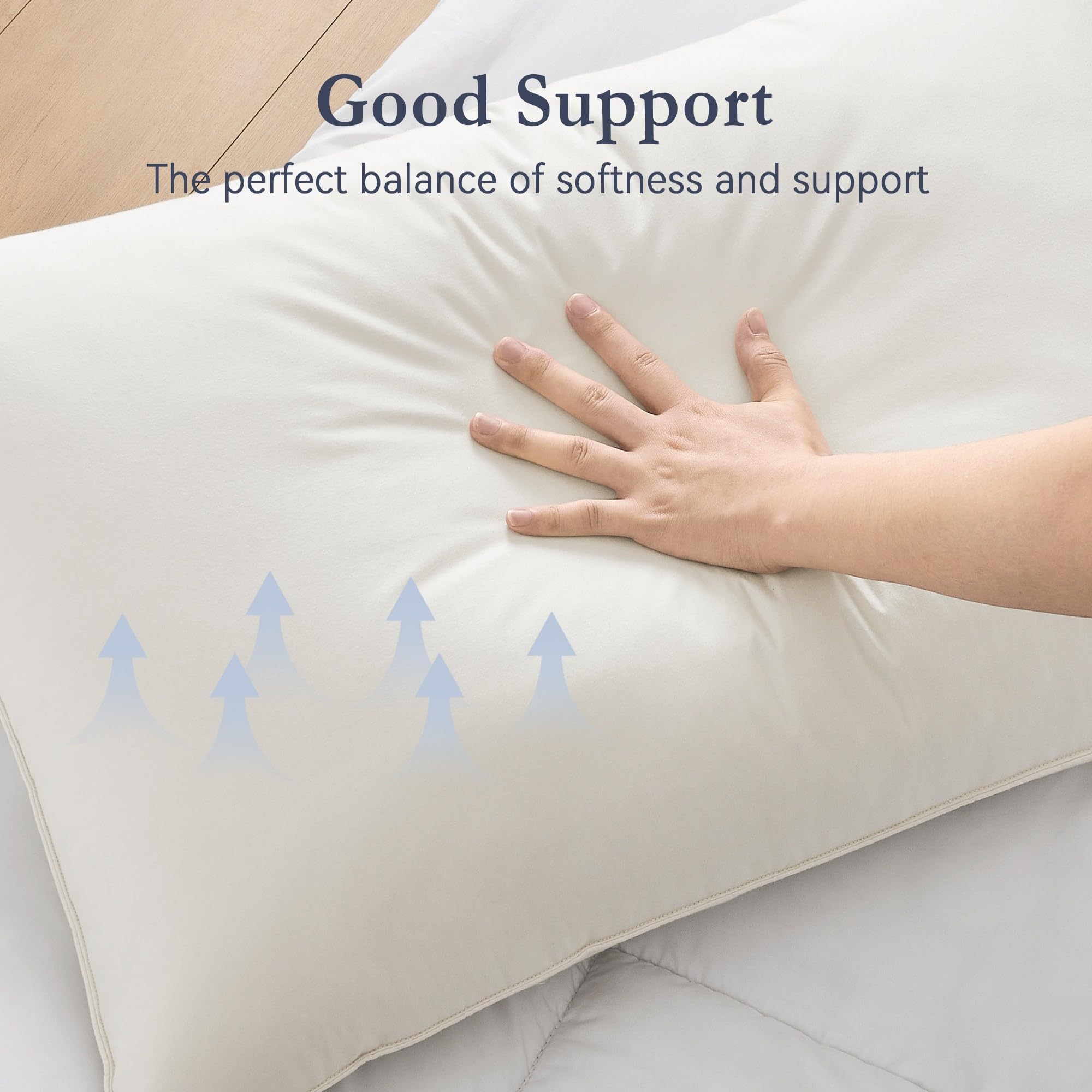 Foto 5 pulgar | Almohada Puredown  Pluma de Ganso- Venta Internacional