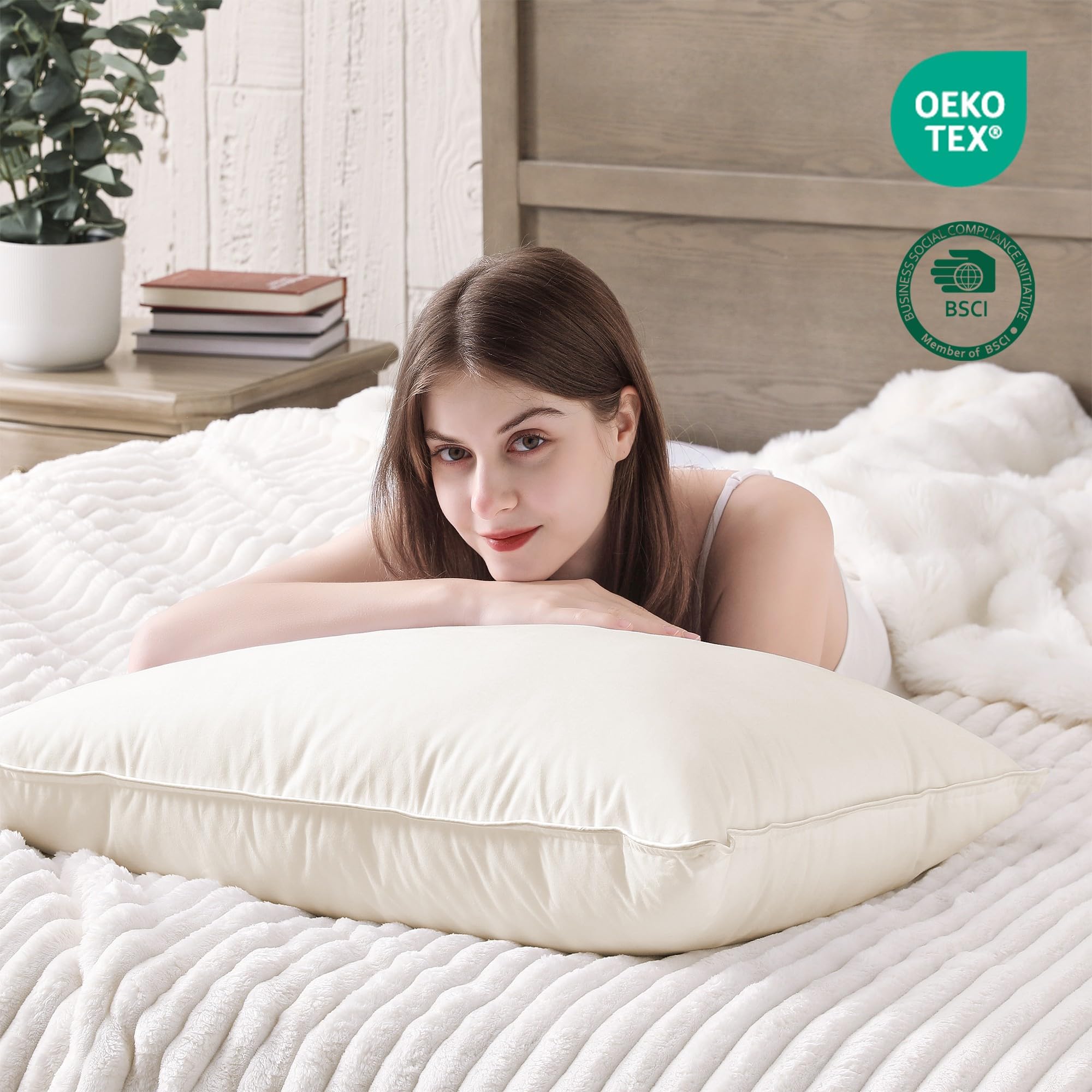 Foto 6 pulgar | Almohada Puredown  Pluma de Ganso- Venta Internacional