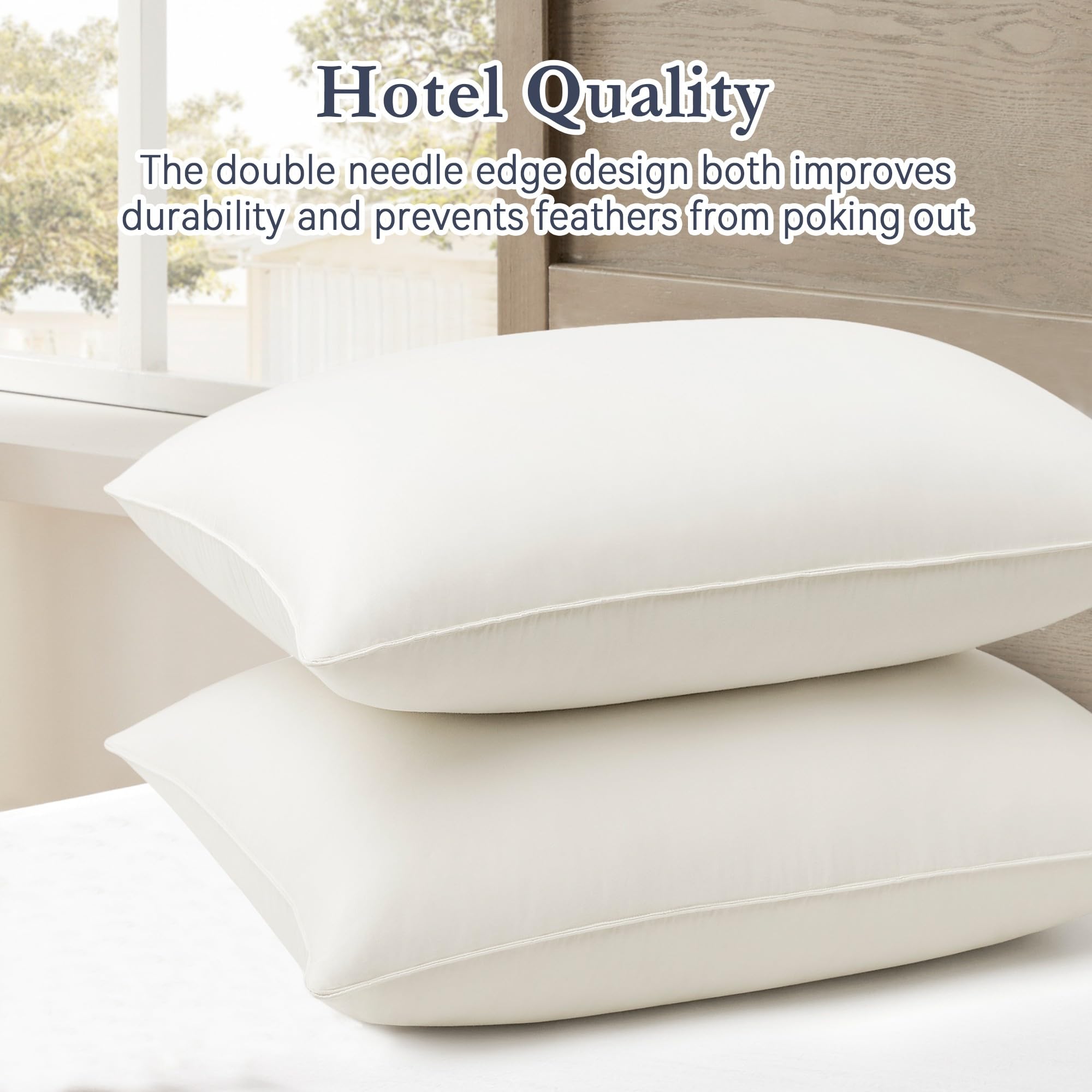 Foto 7 pulgar | Almohada Puredown  Pluma de Ganso- Venta Internacional