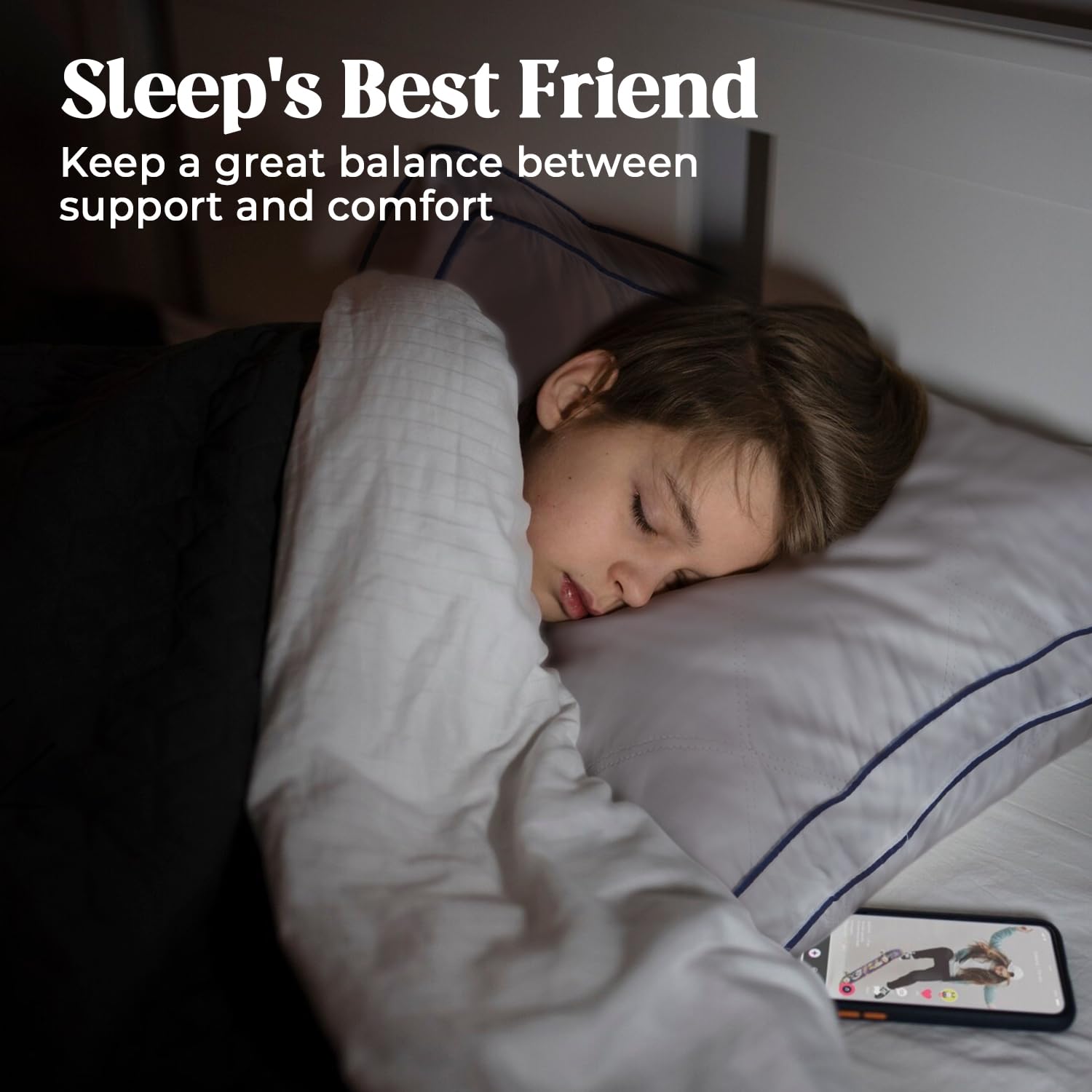 Foto 5 pulgar | Almohada de Plumas Puredown King Size 2 Piezas- Venta Internacional