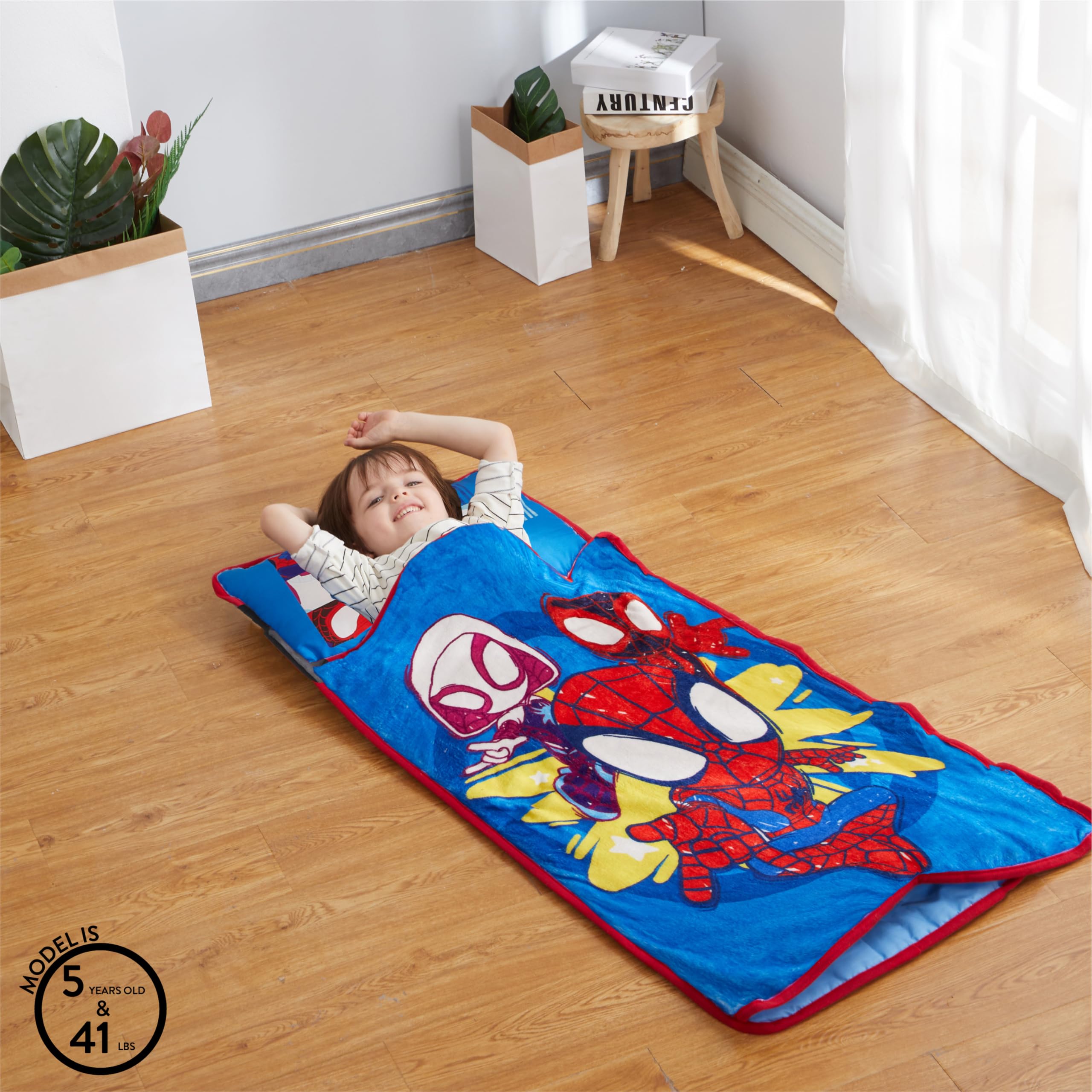 Foto 7 pulgar | Nap Mat Idea Nuova Spidey Y Sus Increíbles Amigos Para Niños Pequeños - Venta Internacional.