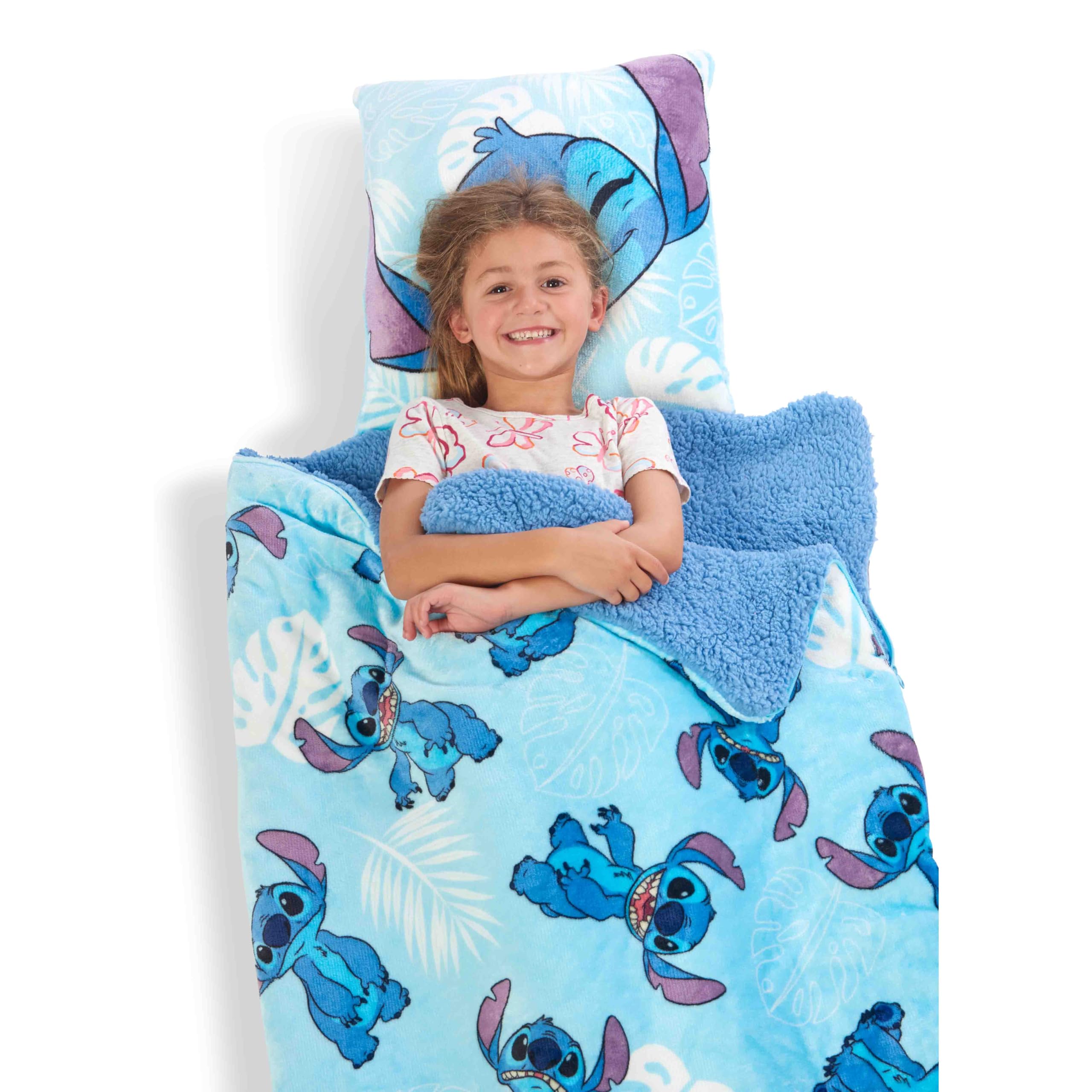 Foto 3 pulgar | Saco De Dormir Northwest Lilo And Stitch Silk Touch Sherpa - Venta Internacional.