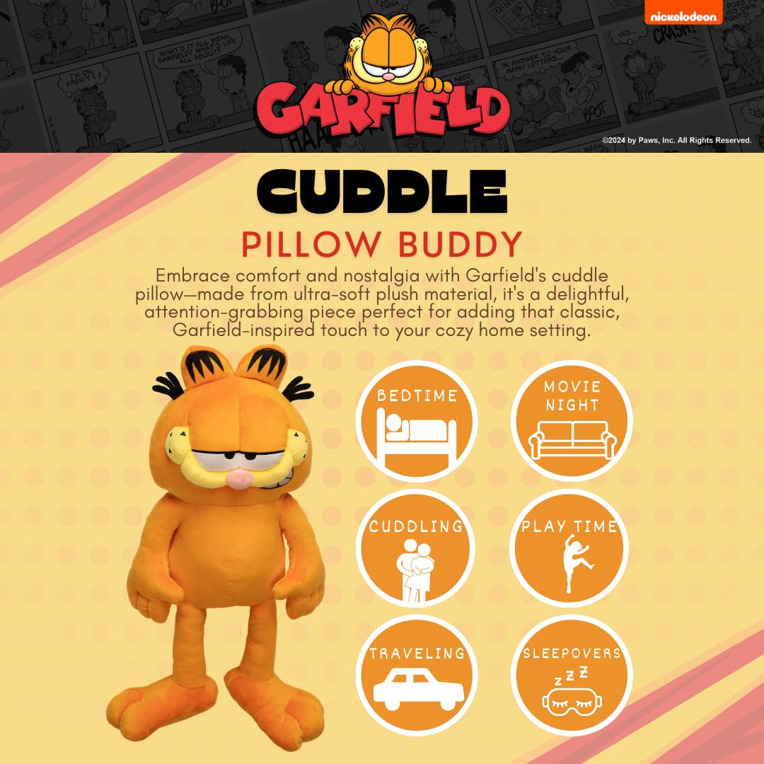 Foto 2 | Cojín Decorativo Franco Garfield 43 Cm - Venta Internacional.