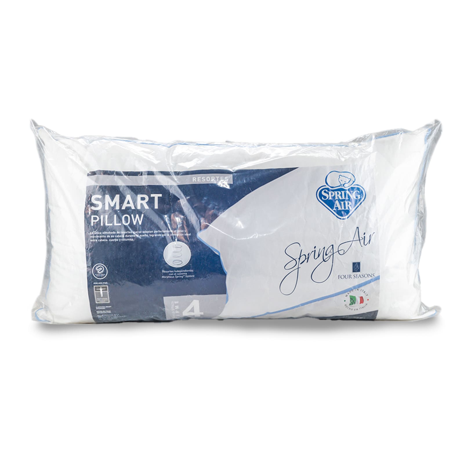 Foto 4 pulgar | Almohada Smart Pillow Spring Air – Resortes Independientes,ergonómica, Suave Y Transpirable