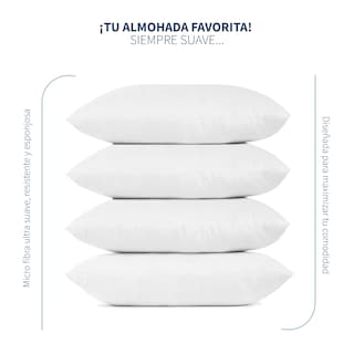 Foto 4 | Set 2 Almohadas Tesso Home Softessentials King Size