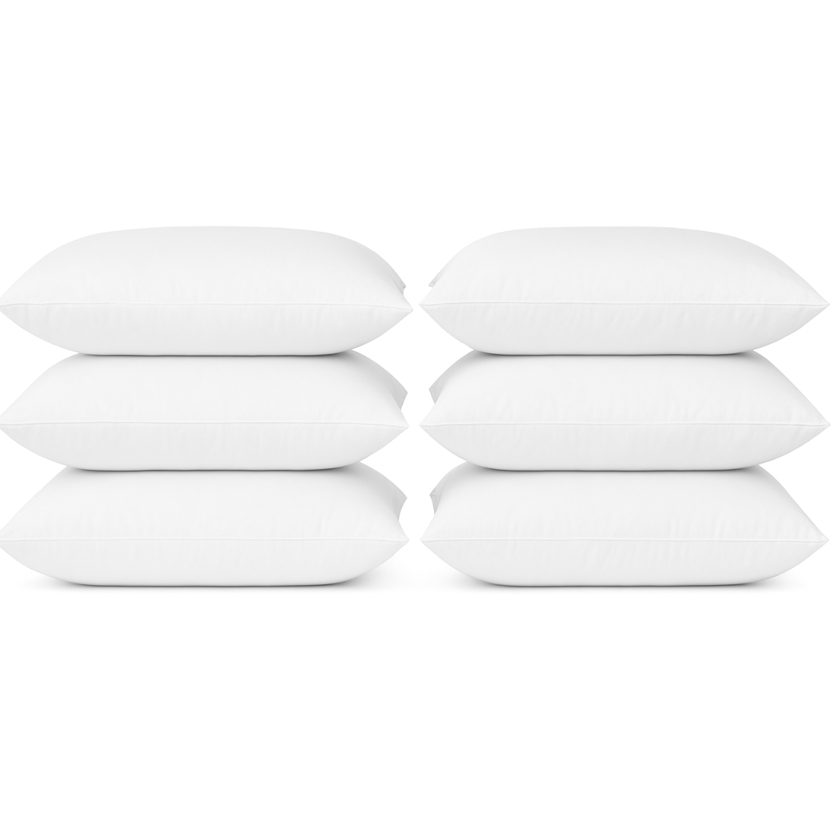 Foto 2 pulgar | Set 6 Almohadas Tesso Home Softessentials Estándar