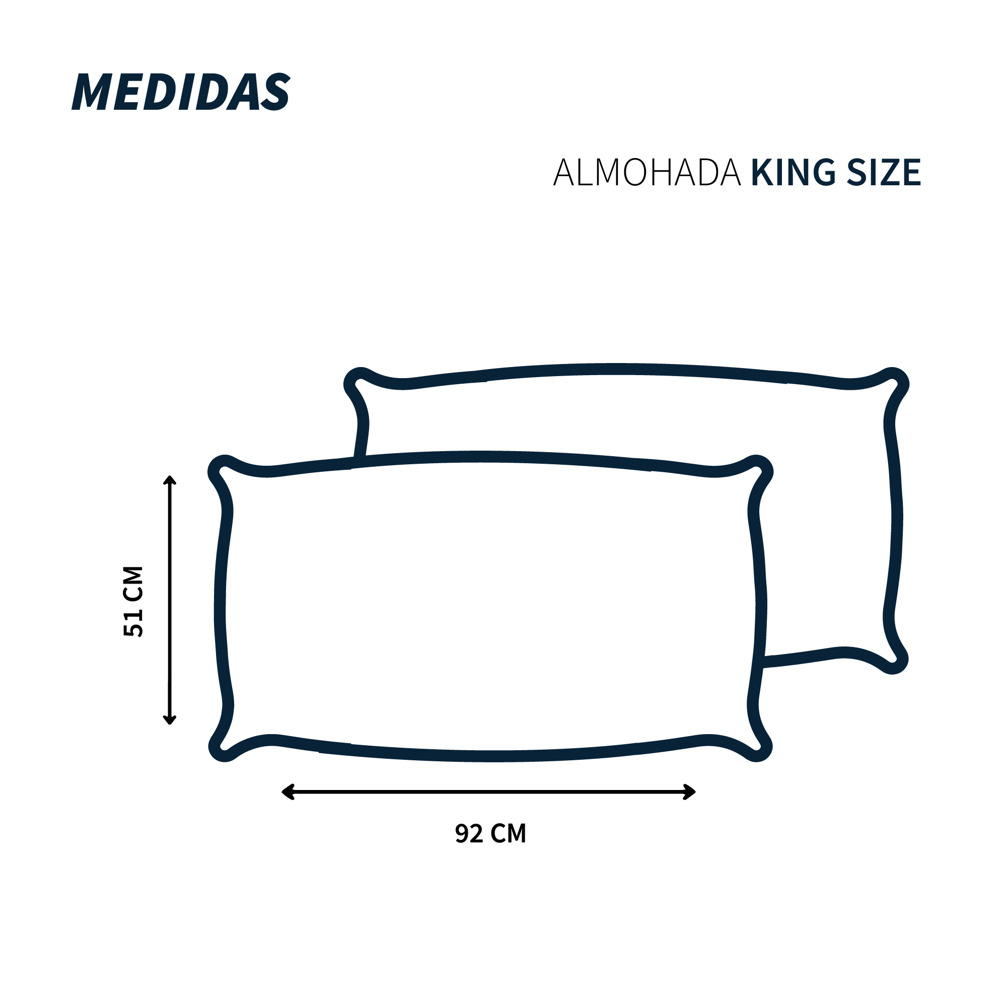 Foto 8 | Pack Almohadas 2 Estándar Y 2 King Size Tesso Home Con Bies Negro