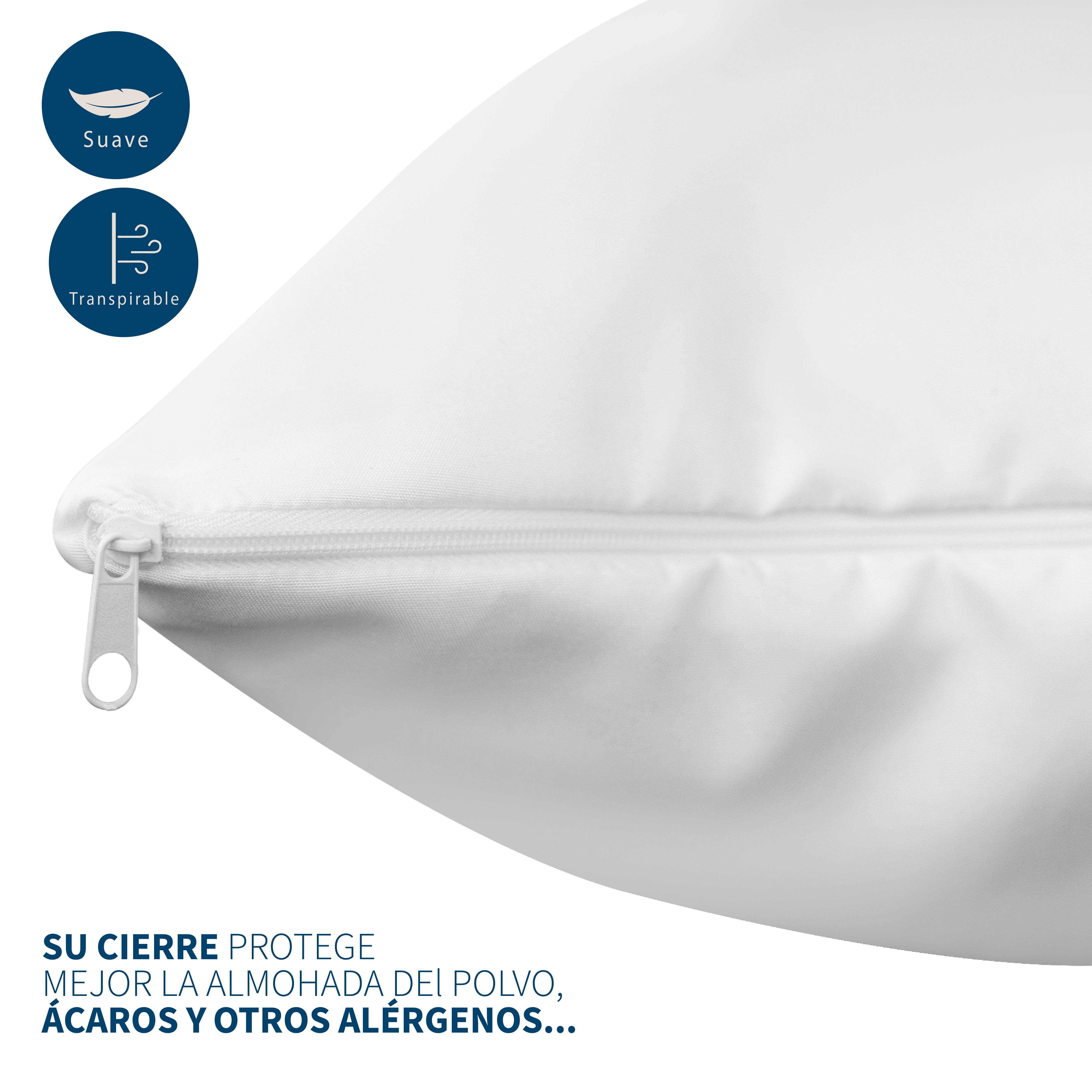 Foto 4 pulgar | Pack 4 Almohadas Estándar Tesso Home Con Fundas.
