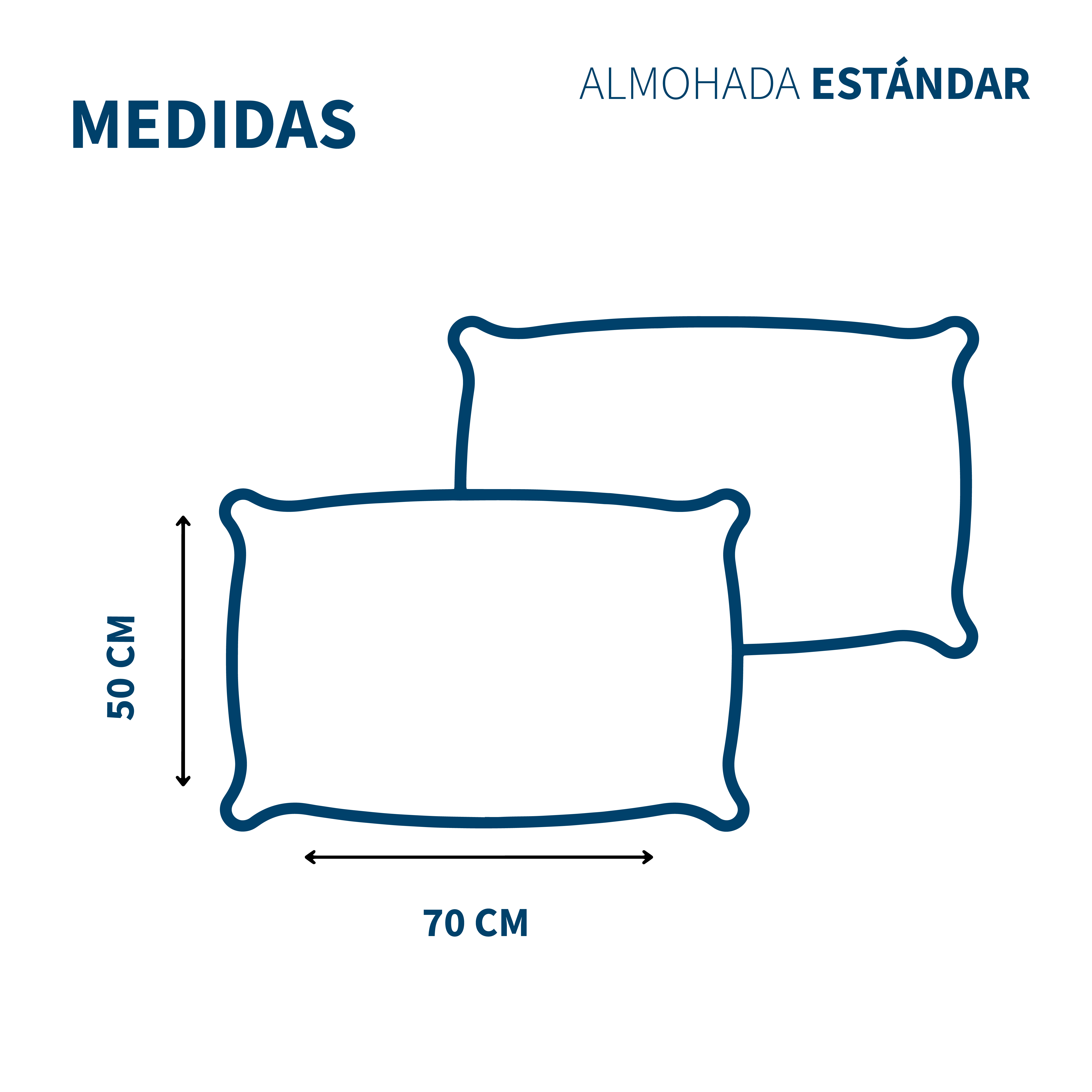 Foto 6 pulgar | Pack 4 Almohadas Estándar Tesso Home Con Fundas.