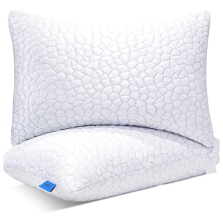 Foto 1 | Almohada Memory Foam Inteligente Gel Ajustable Matrimonial Eo Safe Importsesi-20385 Blanco