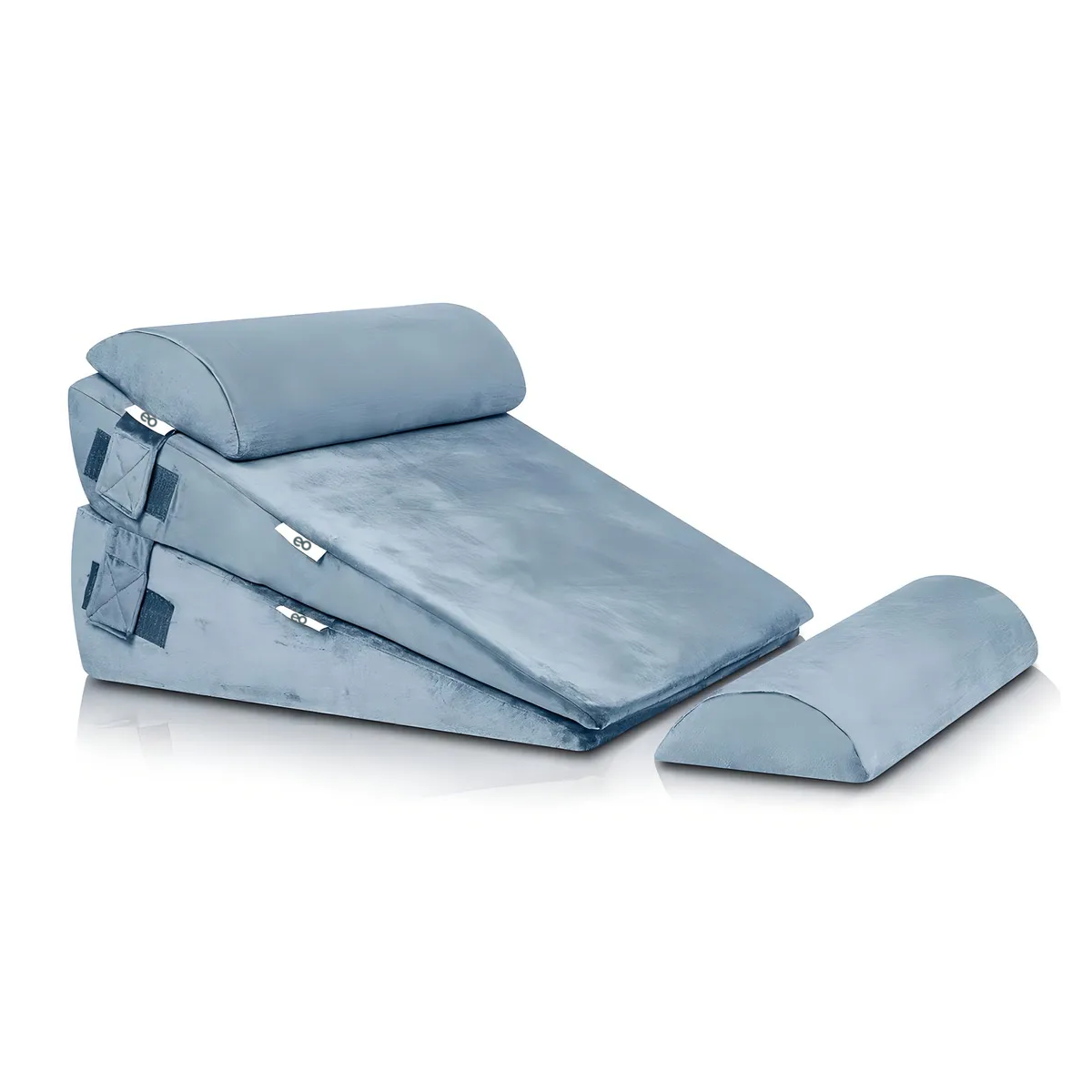 Foto 1 | Juego De 4 Almohadas Ajustables De Cuña Para Cama Eo Safe Imports Esi-20397 Gris