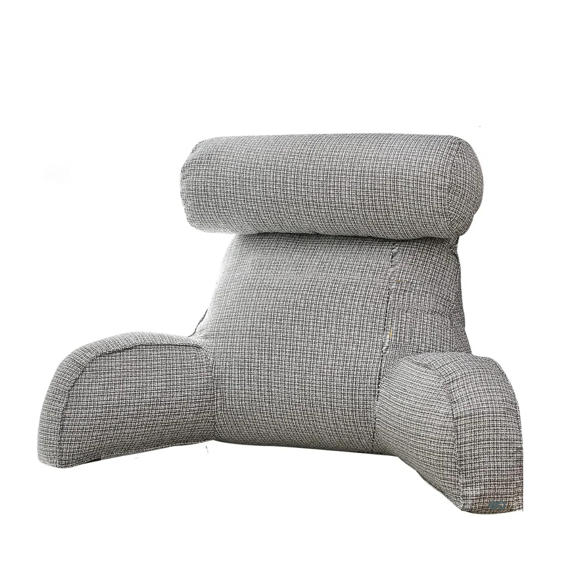Foto 2 pulgar | Almohada De Lectura Para Cama Con Descansa Brazos  Eo Safe Imports Esi-20394 Gris