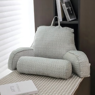 Foto 4 | Almohada De Lectura Para Cama Con Descansa Brazos Eo Safe Imports Esi-20394 Gris