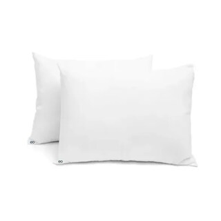 Foto 1 | Almohadas 2 Pack Estándar Microfibra Media Eo Safe Imports Esi-20399 Blanco