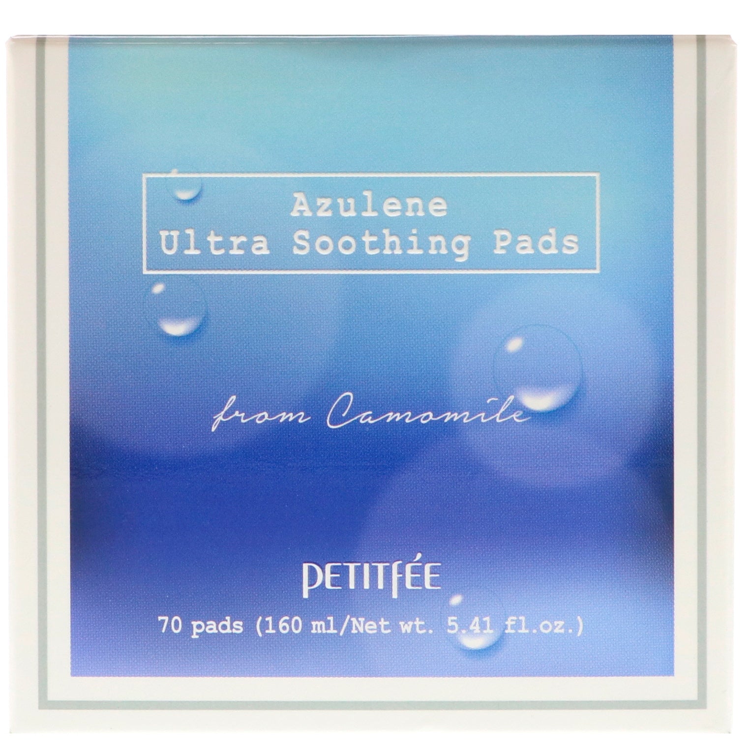 Foto 3 pulgar | Almohadillas Relajantes Petitfee Azulene Ultra 70 - Venta Internacional.