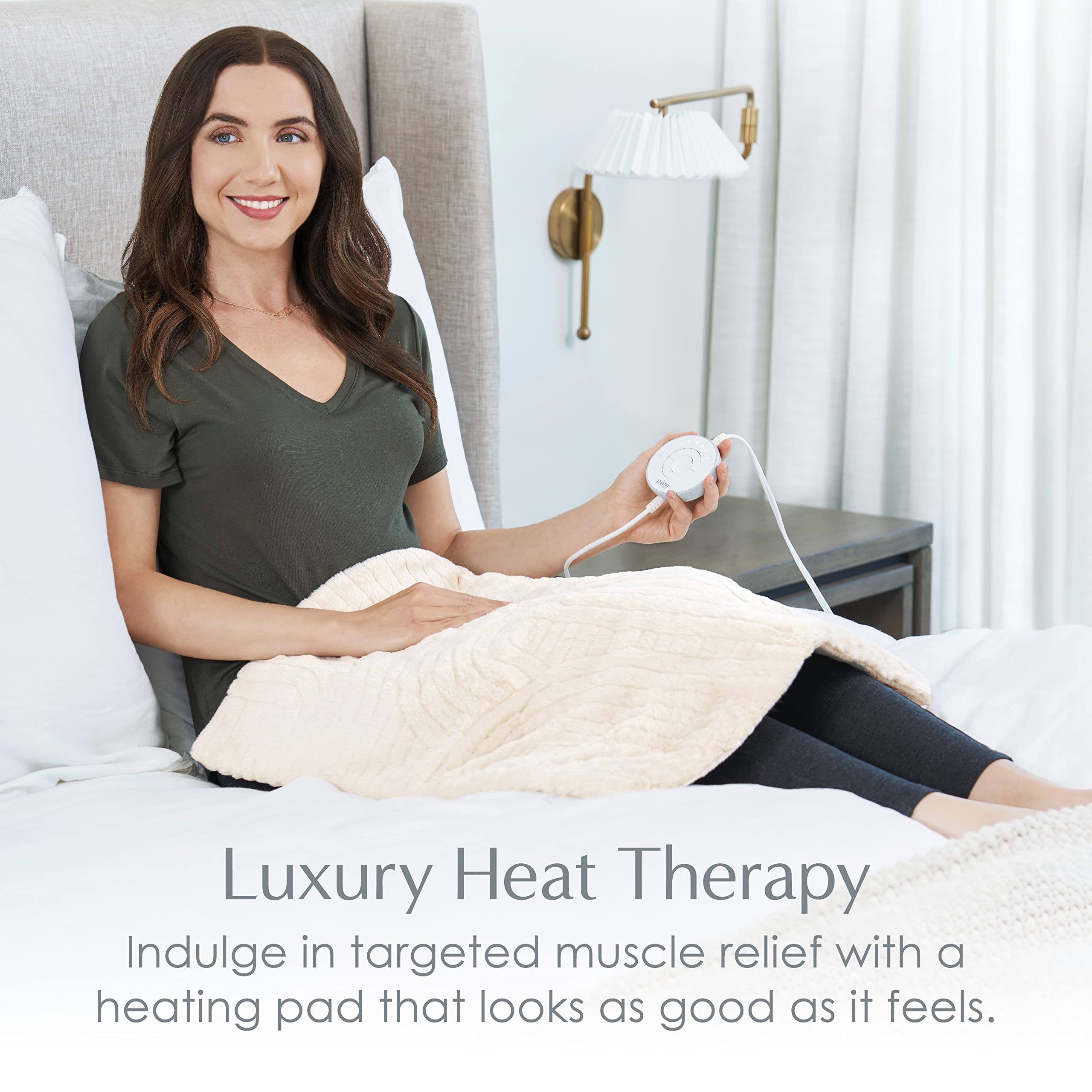 Foto 3 pulgar | Almohadilla Térmica Pure Enrichment Pureradiance Ultra-wide Luxury - Venta Internacional.