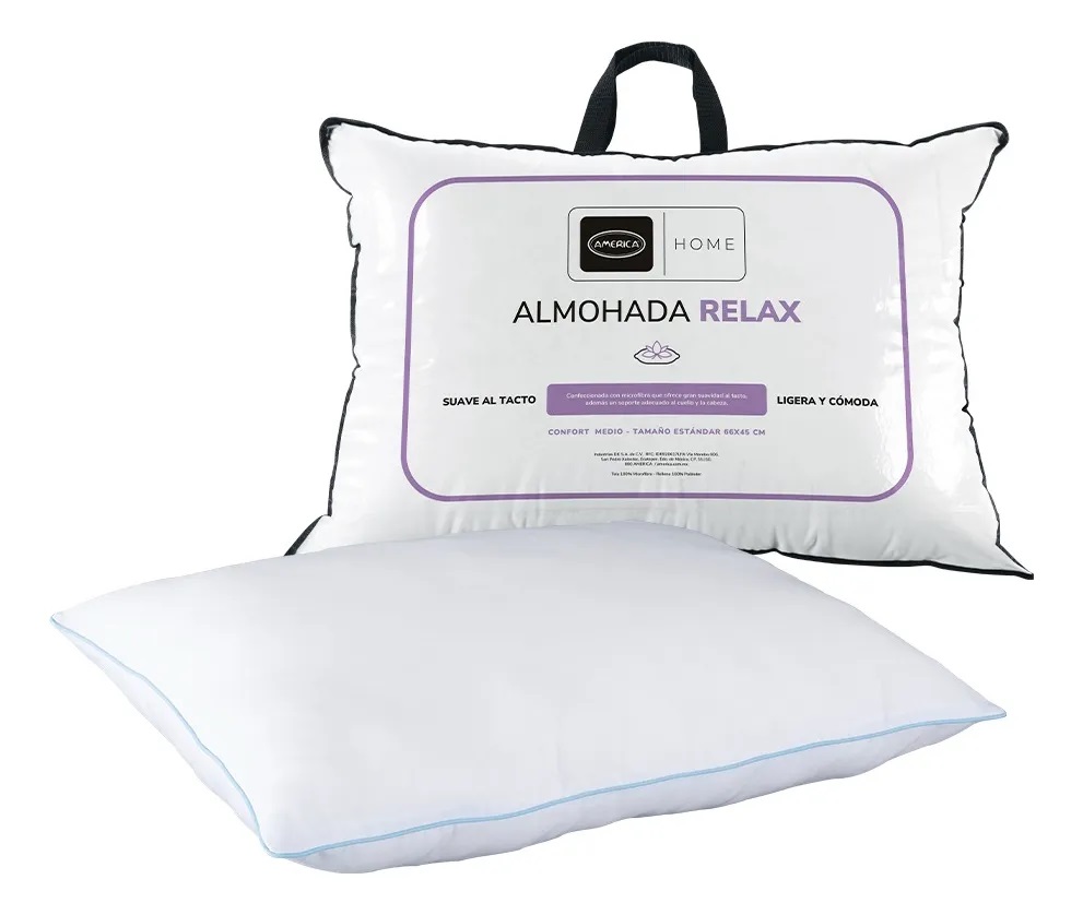 Foto 2 pulgar | Almohada America Home Microfibra Relax Tamaño Estándar Súper Confort