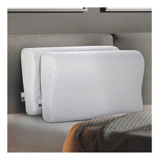 Foto 5 | Almohada America Home Memory Foam Orthopedic Estándar Ortopédica Doble Altura Ergonómica