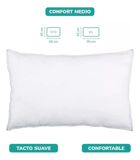 Foto 2 | Almohada America Home Microfibra Viena Estándar Hipoalergénica