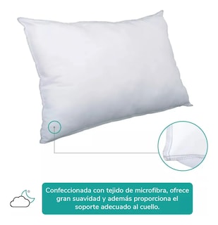Foto 3 | Almohada America Home Microfibra Viena Estándar Hipoalergénica