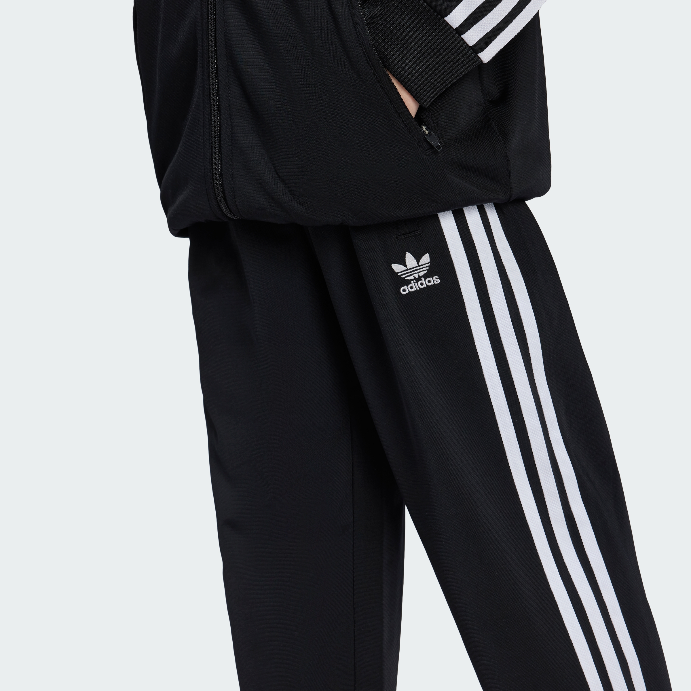 Foto 6 pulgar | Pants Adicolor Firebird Kids Adidas Negro para Niños